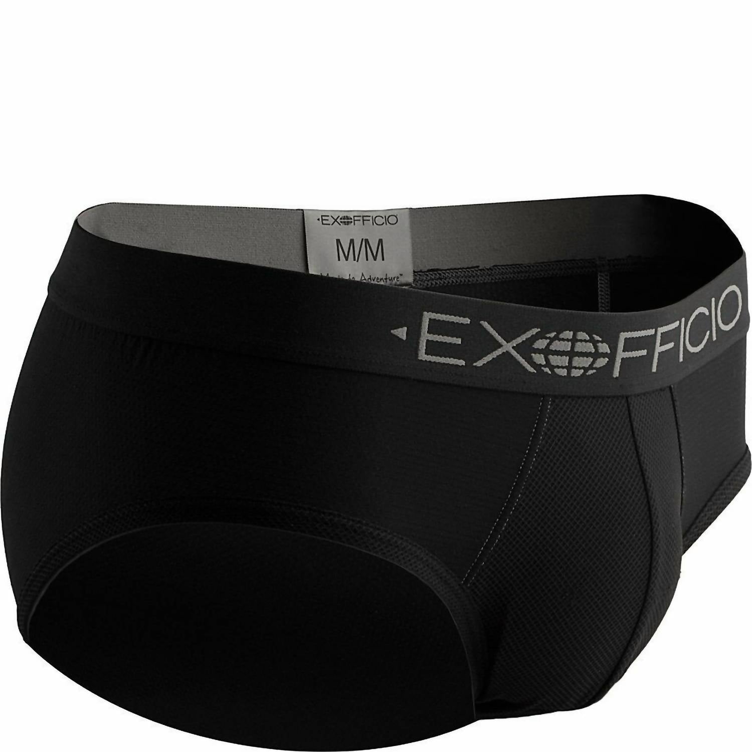 

Мужские спортивные сетчатые трусы Give-N-Go черного цвета ExOfficio
