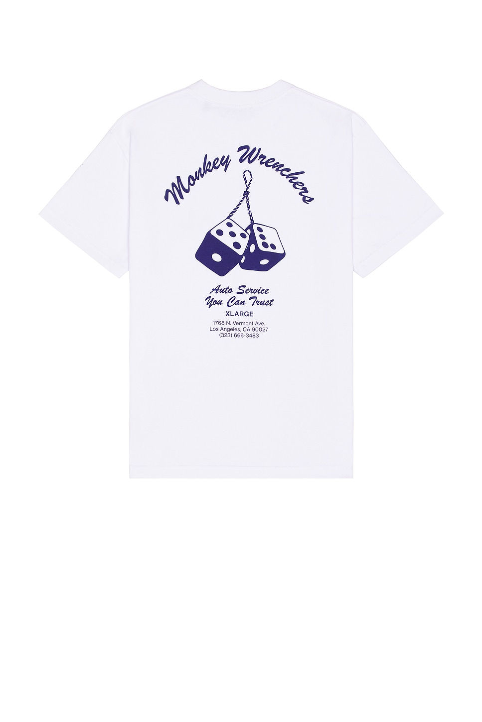 

Футболка Monkey wrenchers размер Xlarge, white