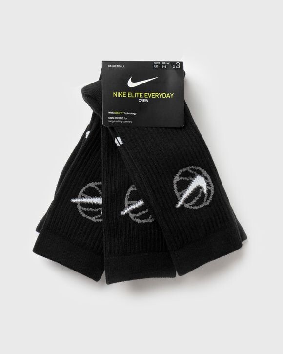 

Носки Nike Everyday Crew Socks, черный/белый