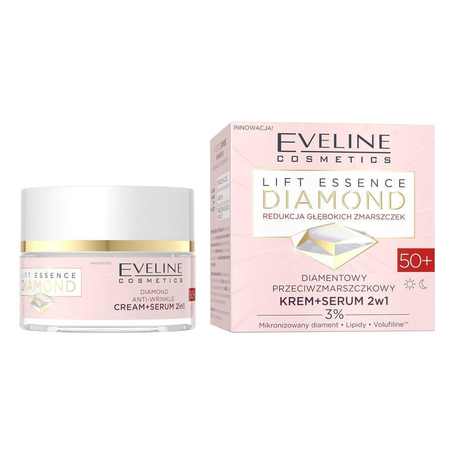 

Крем-сыворотка против морщин Eveline Lift Essence Diamond Diamond 50+ Inna marka