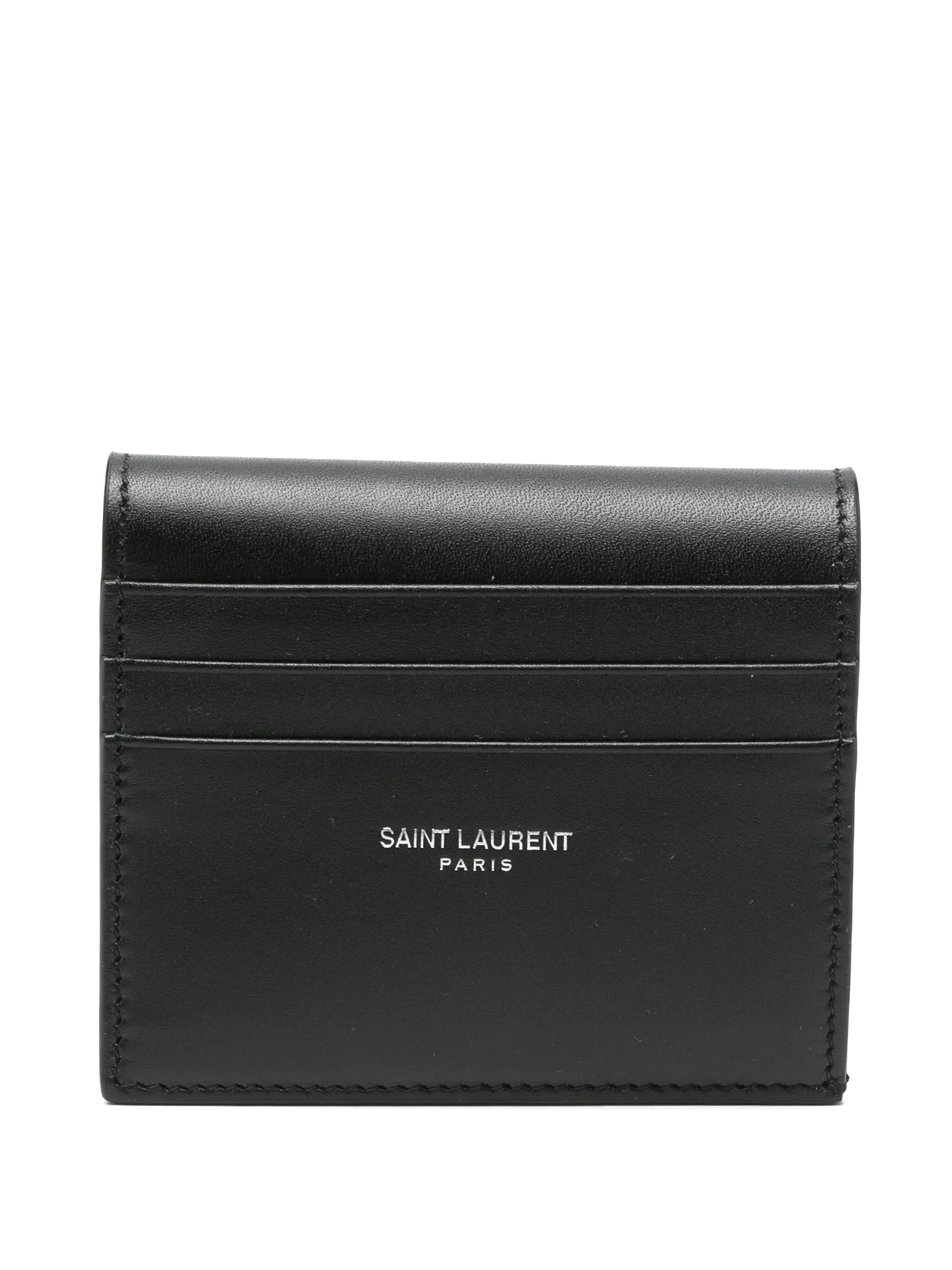 

Двусторонний картхолдер Saint Laurent, черный