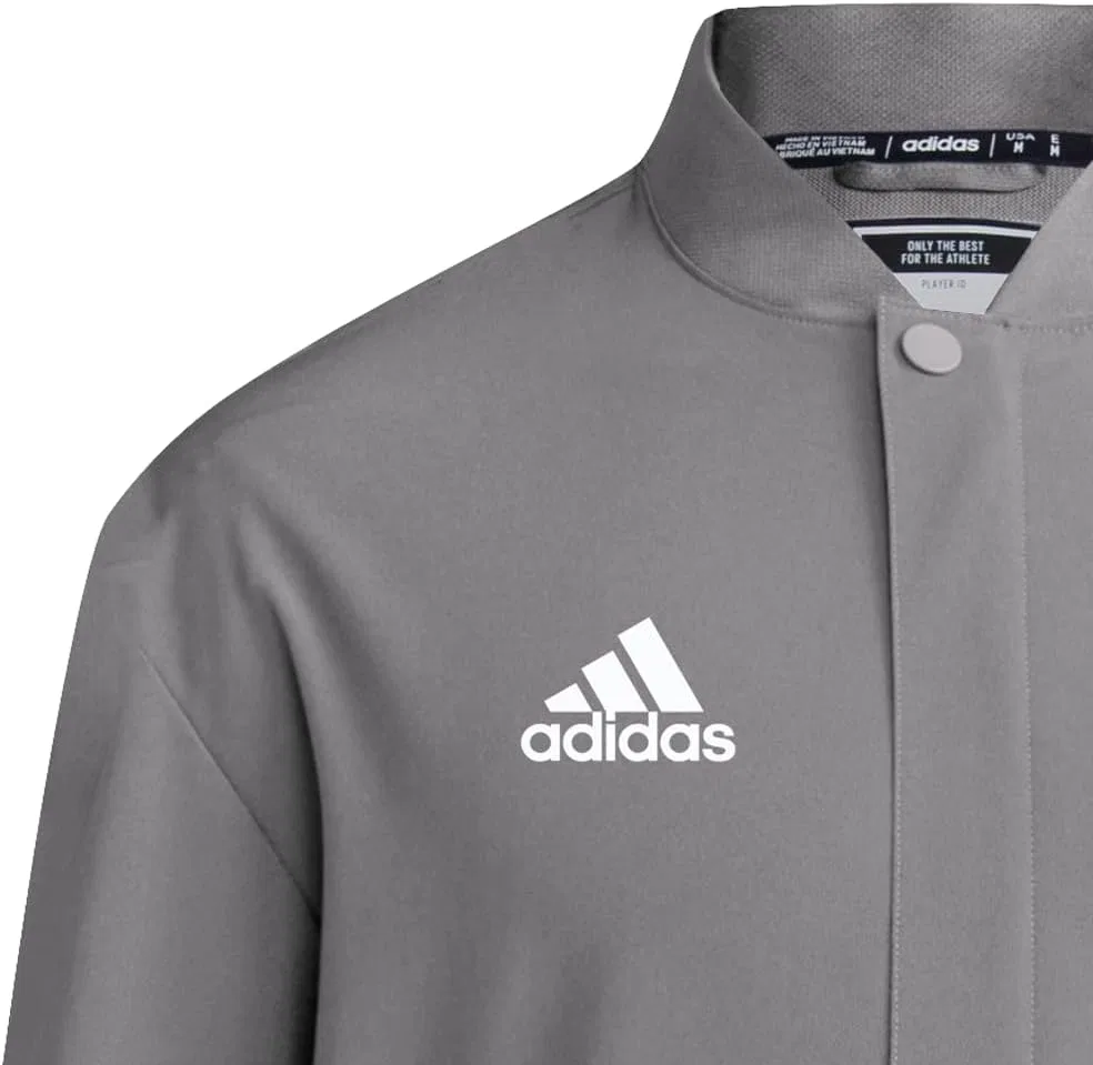 Мужская спортивная куртка adidas Aeroready, повседневная, серая — фото 3