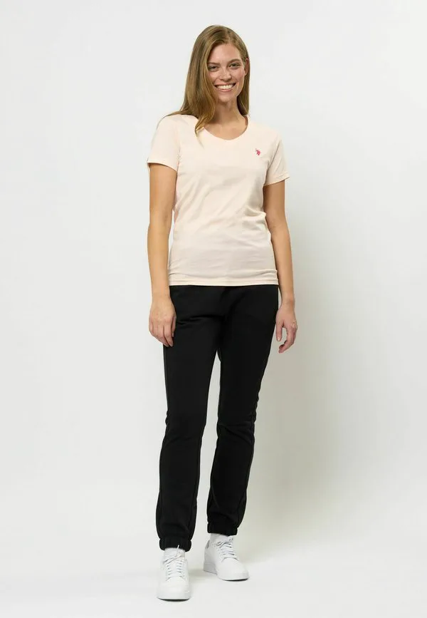 Простая футболка uwamy U.S. Polo Assn., Creole Pink — фото 2