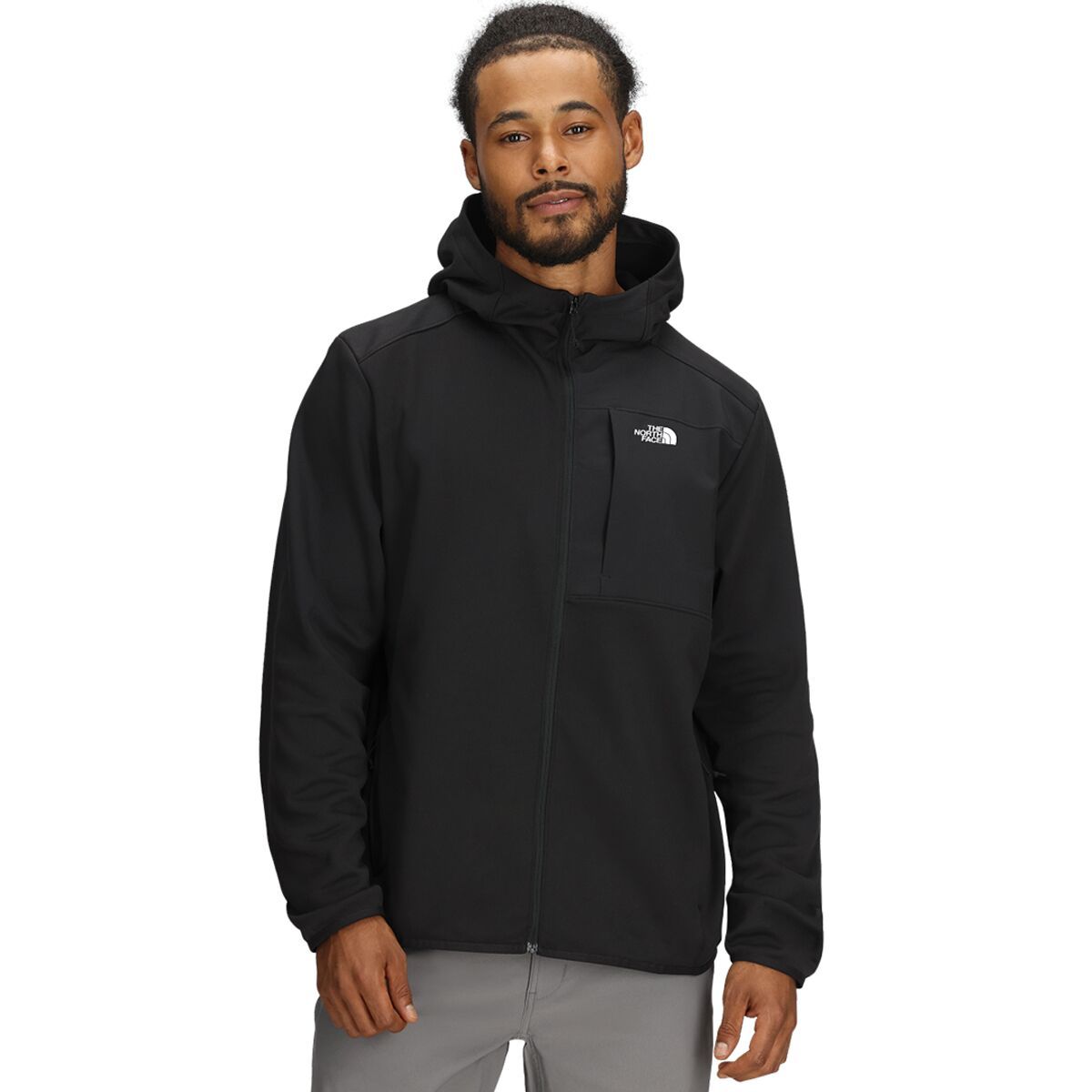 

Куртка TNF Performance Fleece с молнией и капюшоном The North Face, черный