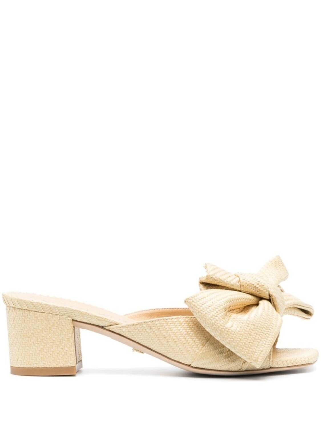 Stuart Weitzman босоножки LoveKnot 50, нейтральный цвет