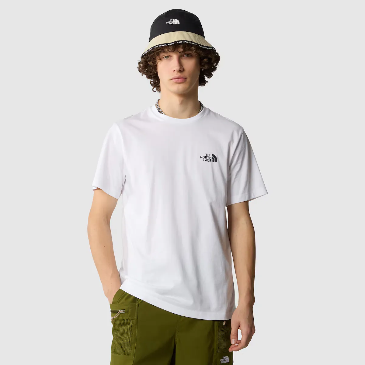 

Мужская футболка Simple Dome The North Face, белый