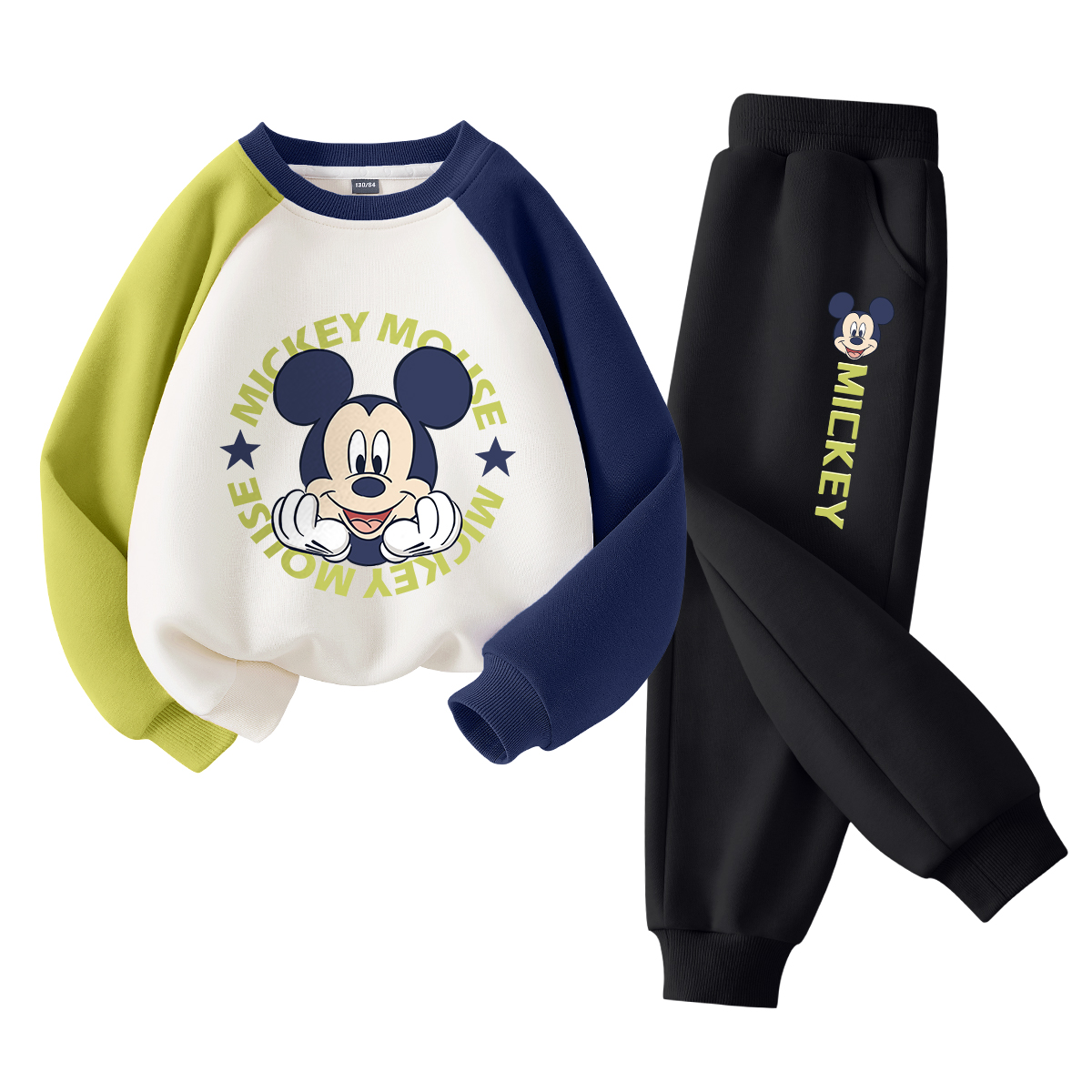 

Детская повседневная спортивная одежда Disney, черный