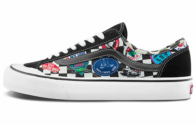 

Кроссовки Vans Style 36 Colour Printing Shoes Black MULTI-COLOR, Черный, Кроссовки Vans Style 36 Colour Printing Shoes Black MULTI-COLOR