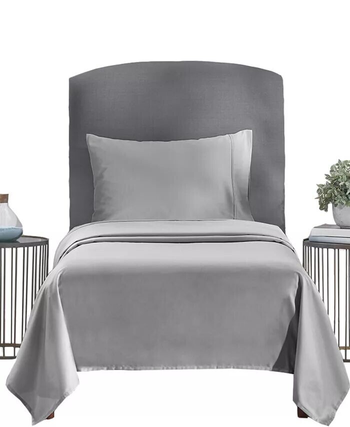 

Мягкие хлопковые простыни Twin XL - плотность нитей 400, 100% хлопковый сатин - Twin XL California Design Den, серый