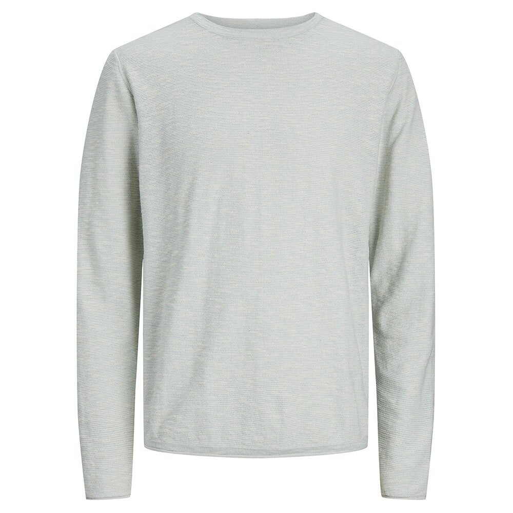 

Свитер Jack & Jones Linen Knit Crew Neck, серый