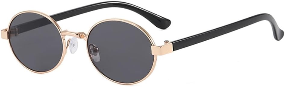 

Солнцезащитные очки UV400 с металлической оправой, маленькие овальные, в стиле панк, для женщин и мужчин, для бега и занятий спортом на открытом воздухе UYPTK, 8067-c1