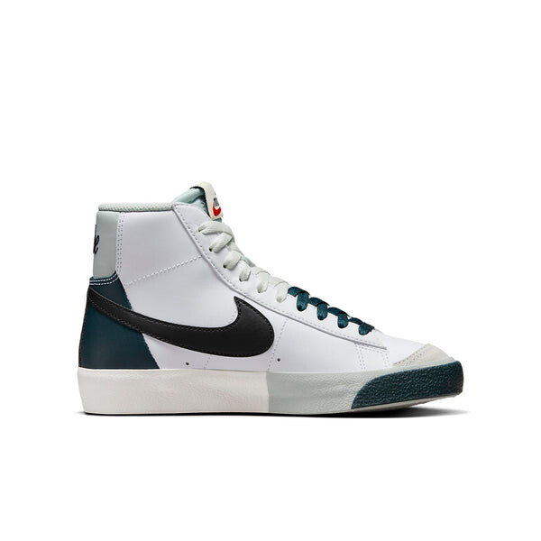 Кроссовки blazer mid '77 remix 'split white spruce' Nike, мультиколор — фото 2