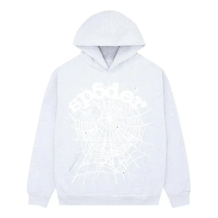 

Худи Sp5der OG Web Hoodie 'Heather Grey', серый