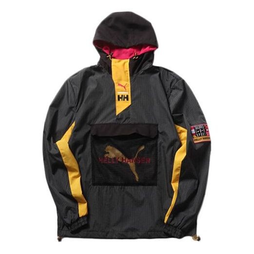 

Куртка x helly hansen crossover contrasting colors hooded jacket black Puma, черный