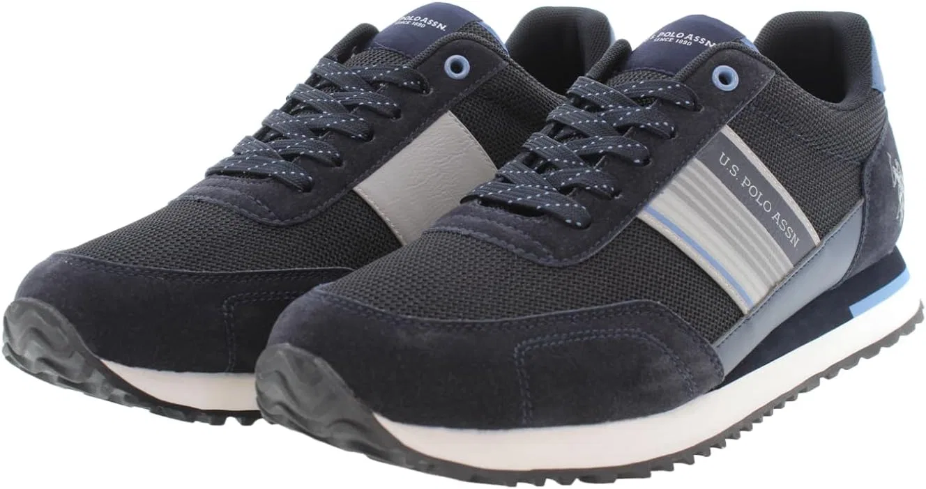 Мужские синтетические кроссовки US Polo Assn. XIRIO009M4MU1 U.S. Polo Assn., Blue — фото 3