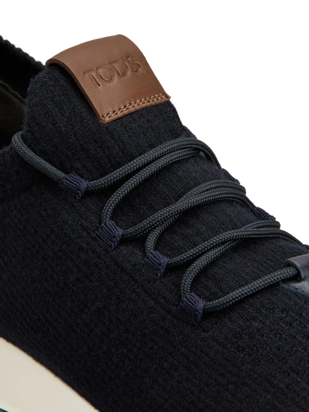 Вязаные кеды TOD'S, черный — фото 4