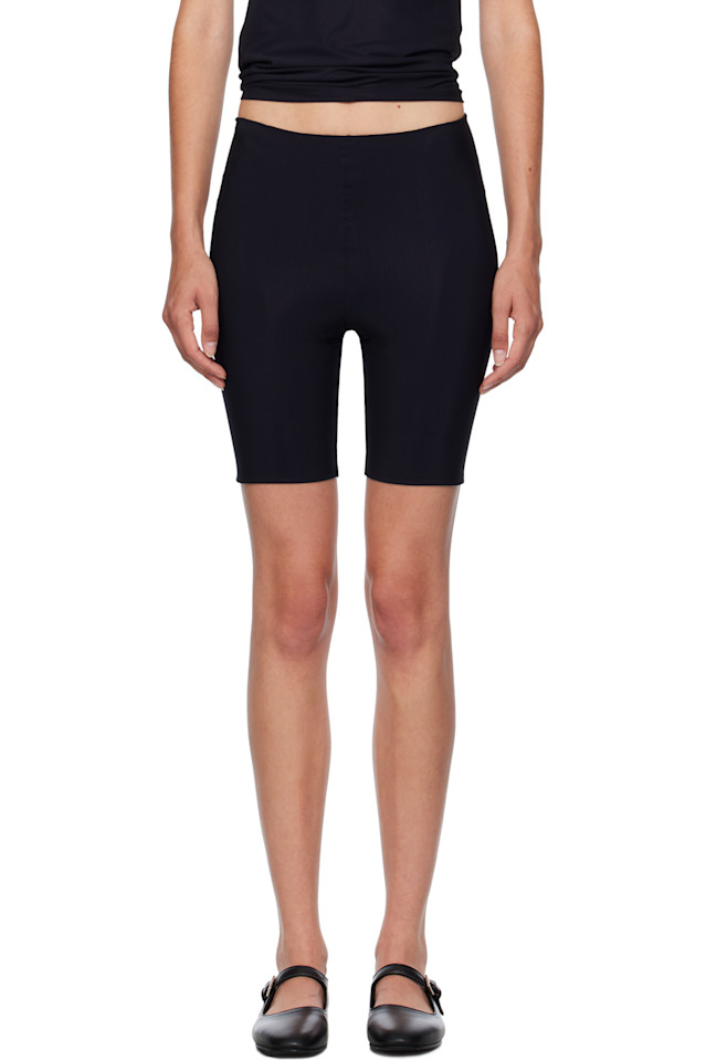 

Шорты, облегающие тело Jil Sander, черный