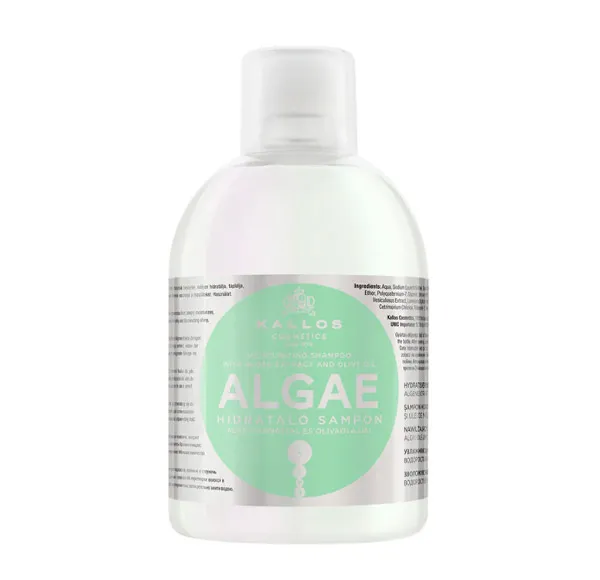 

Увлажняющий шампунь для глубины волос Algae Kallos, 1.000 ml