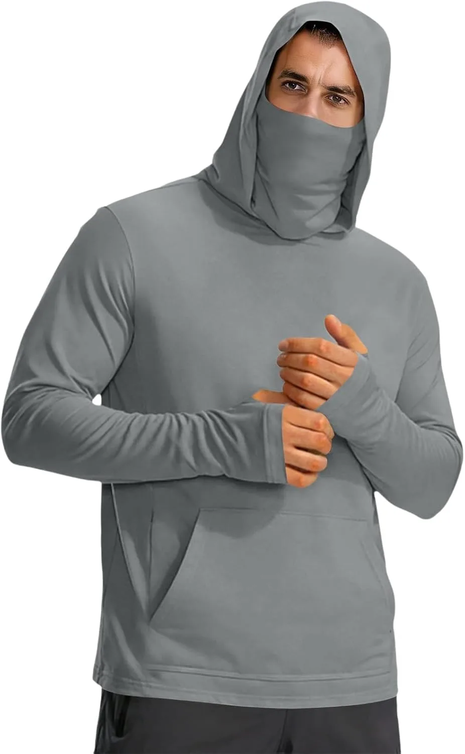 

Футболка для рыбалки с длинным рукавом UPF 50+ и защитой от ультрафиолета HJINGSUN