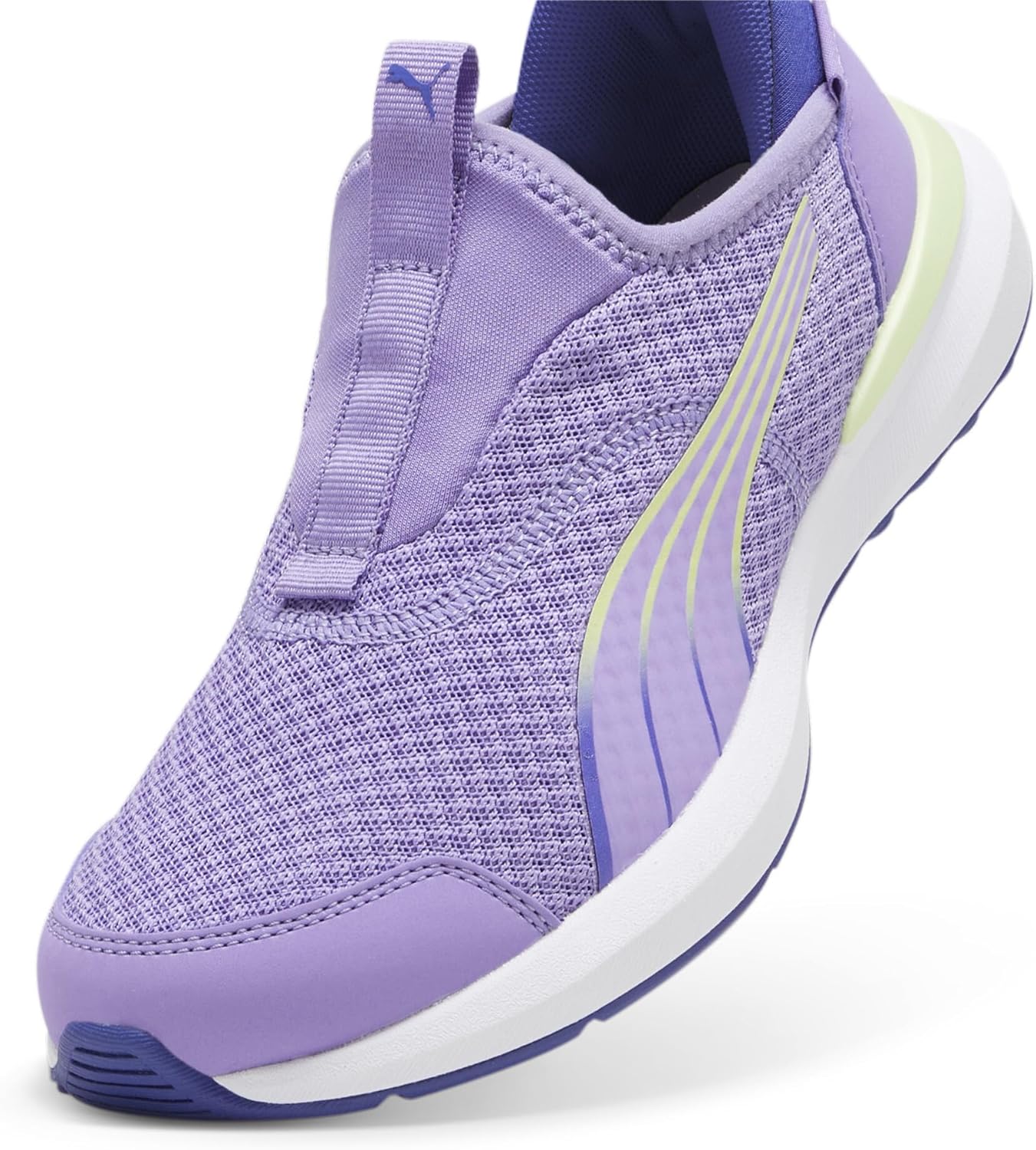 Кроссовки Puma Kruz Slip-On для детей и подростков, Lavender Alert-lapis Lazuli — фото 3