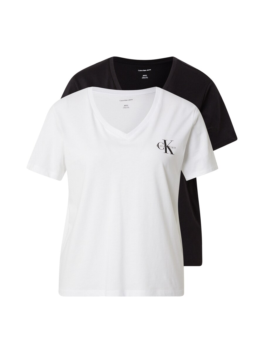 

Рубашка Calvin Klein Jeans, цвет Black/Off white