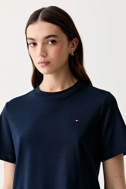 Футболка с коротким рукавом женская Tommy Hilfiger, синий — фото 4