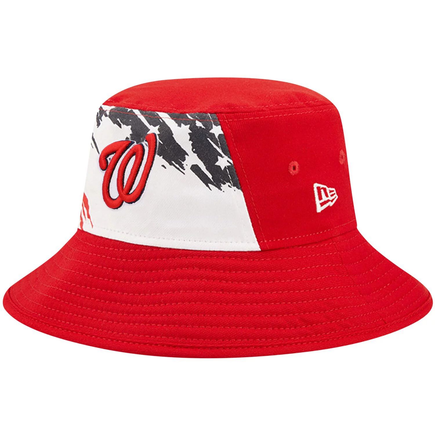 

Мужская панама New Era Red Washington Nationals 2022, 4 июля