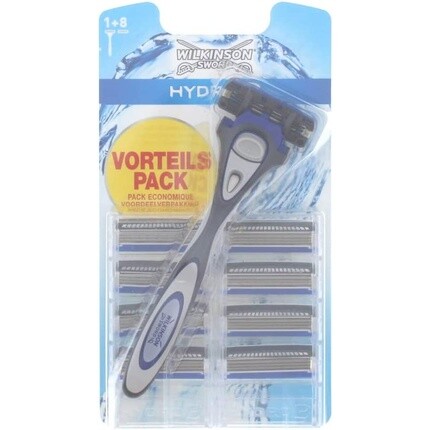 

Мужская бритва Hydro 3 Skin Protection со сменными лезвиями по 9 штук, Wilkinson Sword