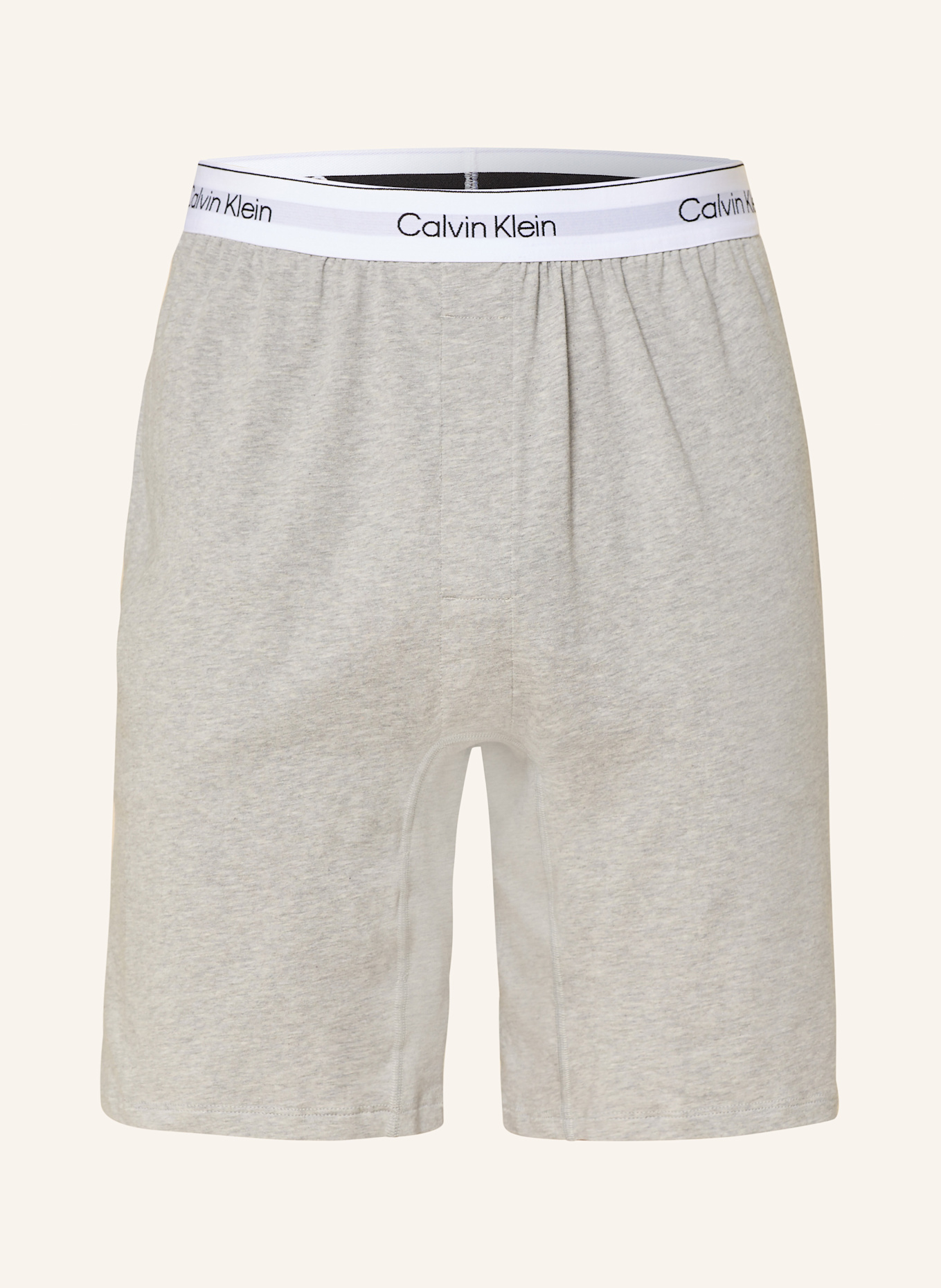 

Шорты для сна значок хлопок стрейч Calvin Klein, серый