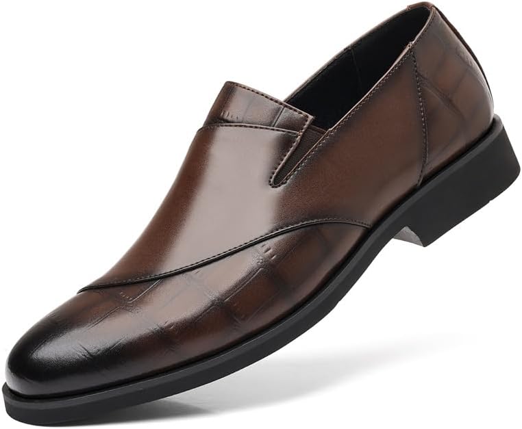 

Мужские лоферы SWZEC без шнурков, коричневый