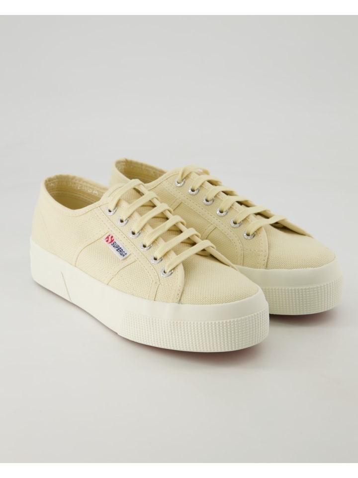 

Кроссовки на шнуровке Superga, бежевый