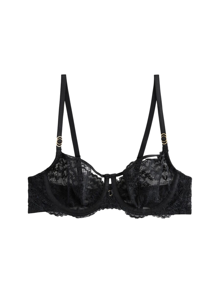 

Бюстгальтер балконет Next Balconette Bra, черный