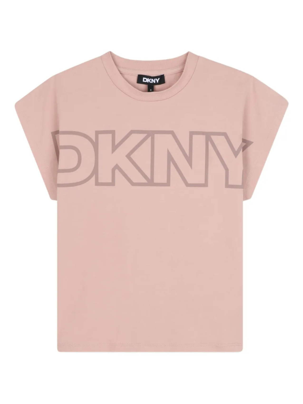 

Dkny Kids футболка с логотипом, розовый