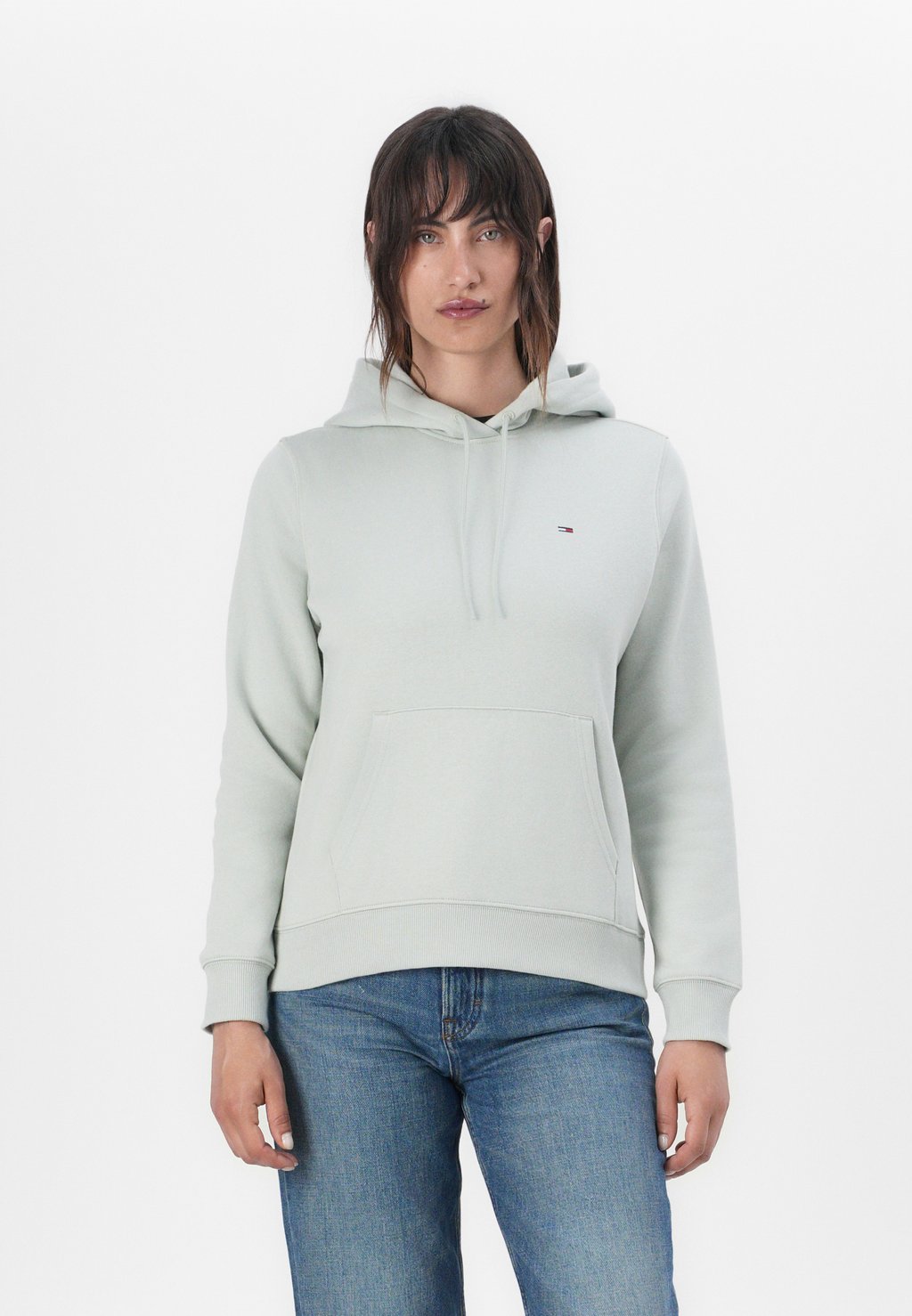 

Толстовка с капюшоном FLAG HOODIE Tommy Jeans, черный