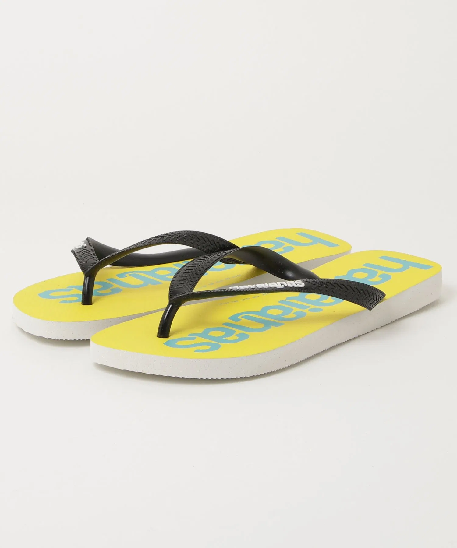 Мужские пляжные сандалии Havaianas Top Logomania 2 чёрные