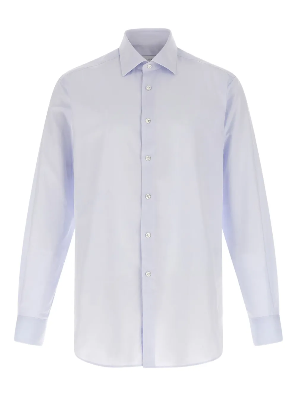 

Хлопковая рубашка с миланским воротником Pal Zileri, синий