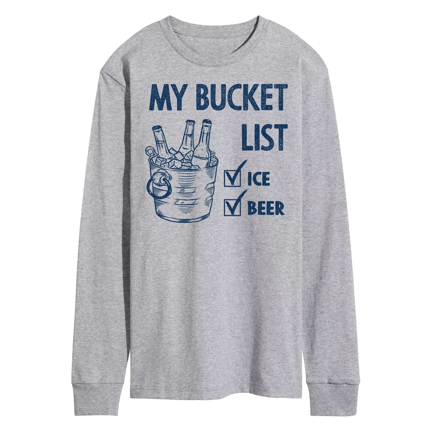 

Мужская футболка с рисунком "Bucket List" Licensed Character