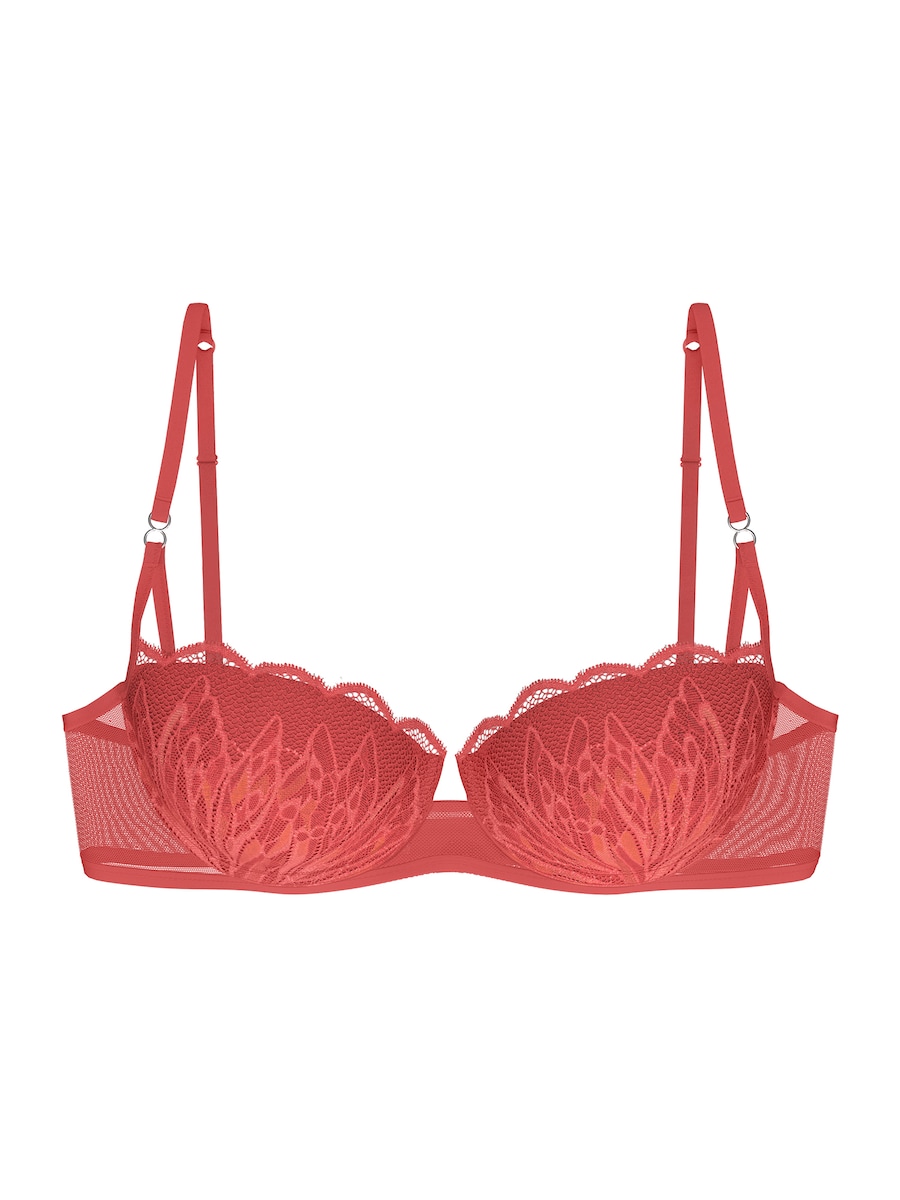 

Бюстгальтер TRIUMPH Crazy Stupid Love, коралловый/темно-оранжевый