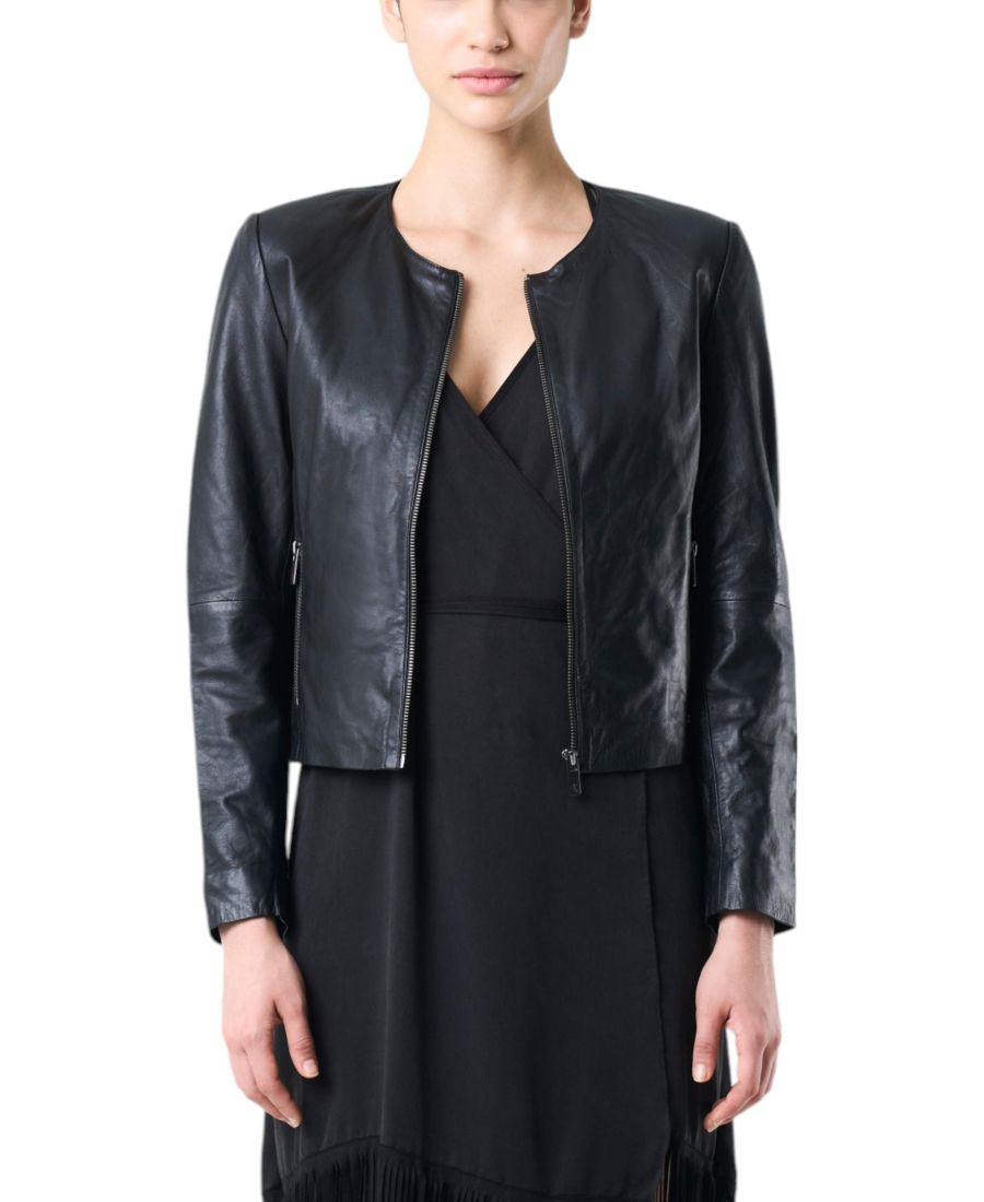 

Женская кожаная куртка Rider Velez, Black