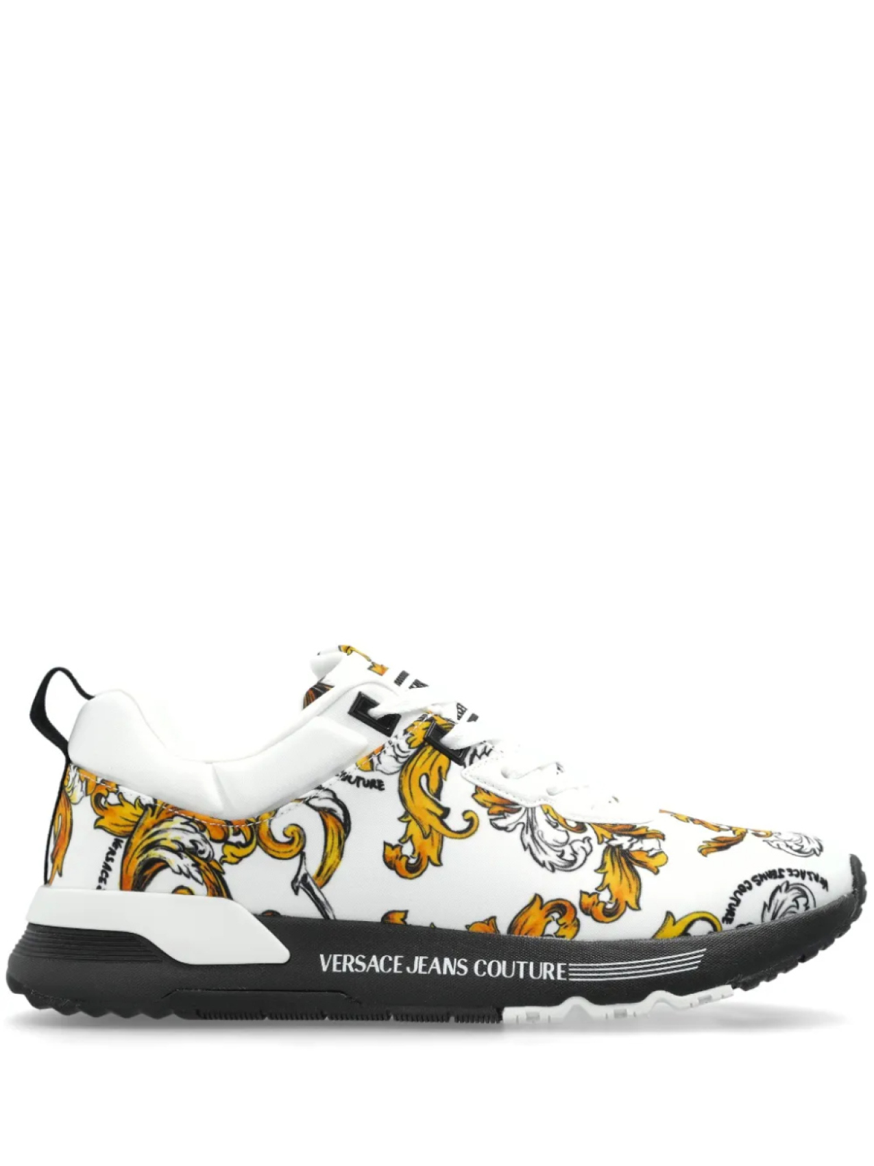 

Кроссовки Versace Jeans Couture Barocco-принт, белый