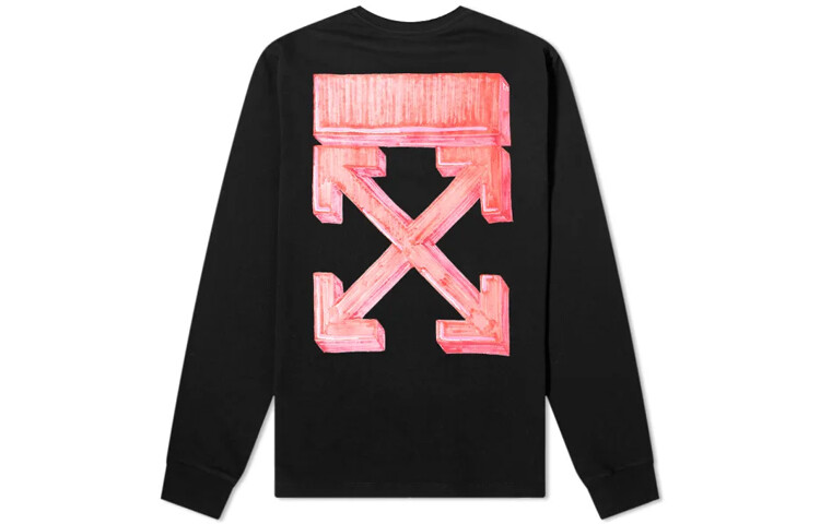

Футболка мужская Off-White, черный / розовый