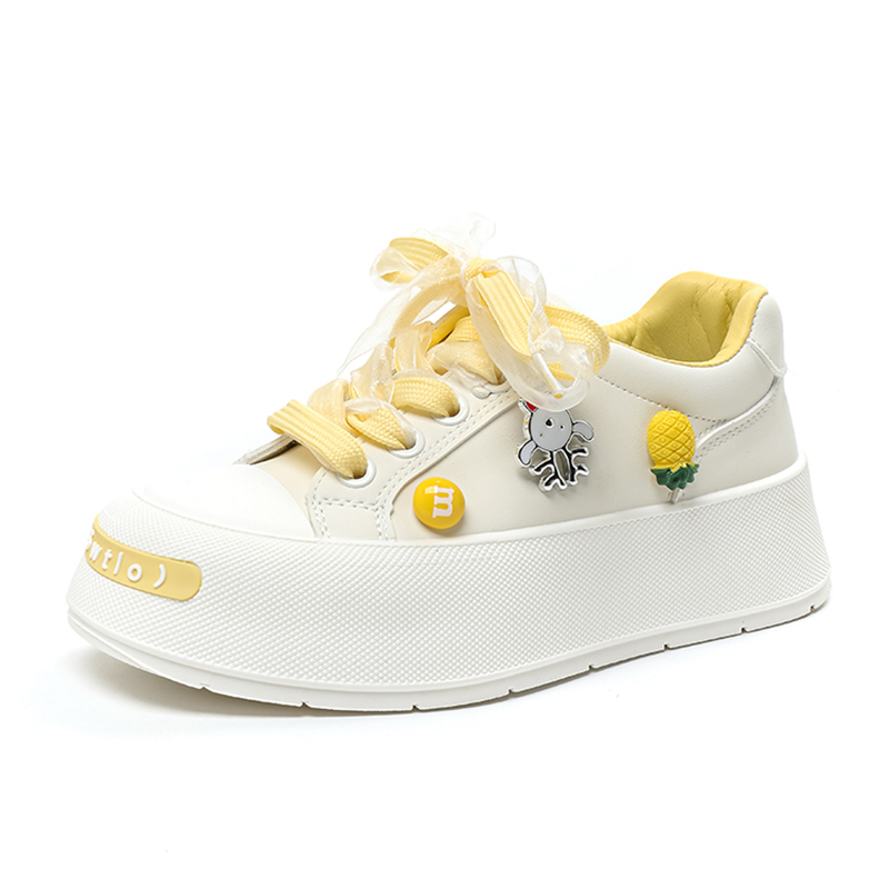 

Детская обувь для подростков Wooden Rabbit, бежевый/желтый