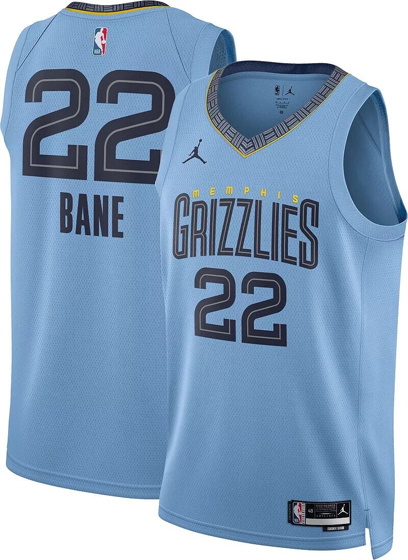

Jordan Мужская синяя майка Nike Memphis Grizzlies Desmond Bane #22 Dri-FIT Swingman