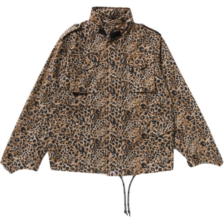 A BATHING APE Куртка Wild Cheetah FW25 мужская, Brown — фото 3