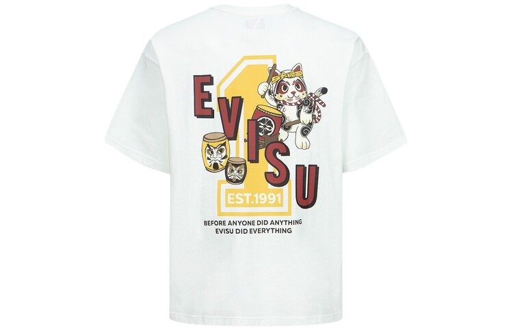 

Футболка унисекс Evisu, цвет Apricot
