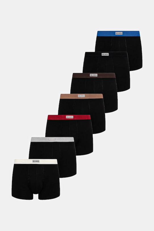 

Боксеры, комплект из 7 штук Karl Lagerfeld, черный