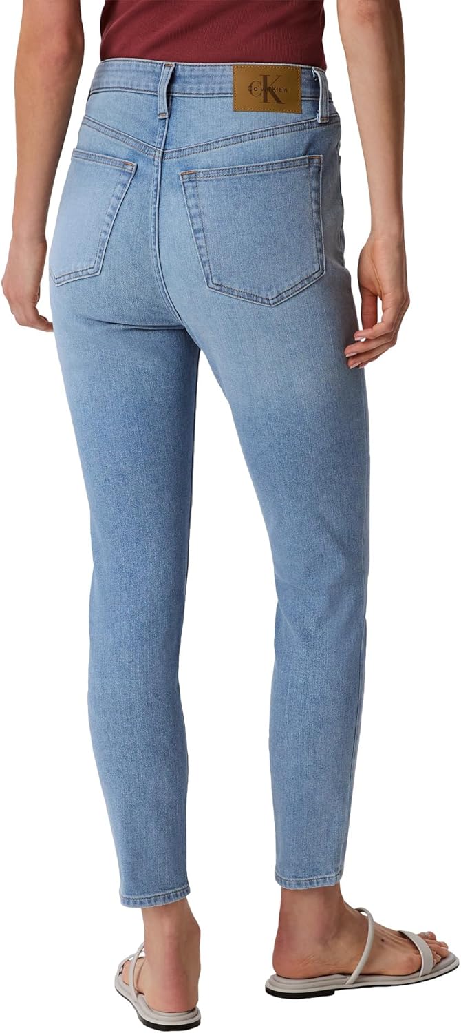 Женские джинсы Calvin Klein Skinny Fit с высокой талией, Robins Egg — фото 2