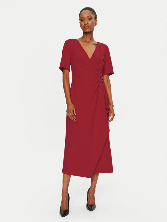 

Коктейльное платье узкого кроя Dkny, красный
