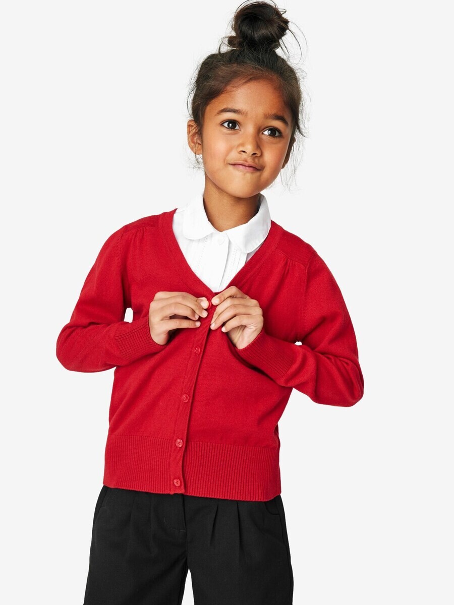 Вязаный кардиган Next Knit Cardigan, красный — фото 2