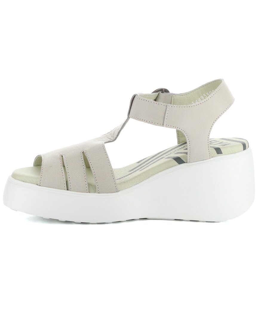FLY London Duma Leather Sandal, синий — фото 2